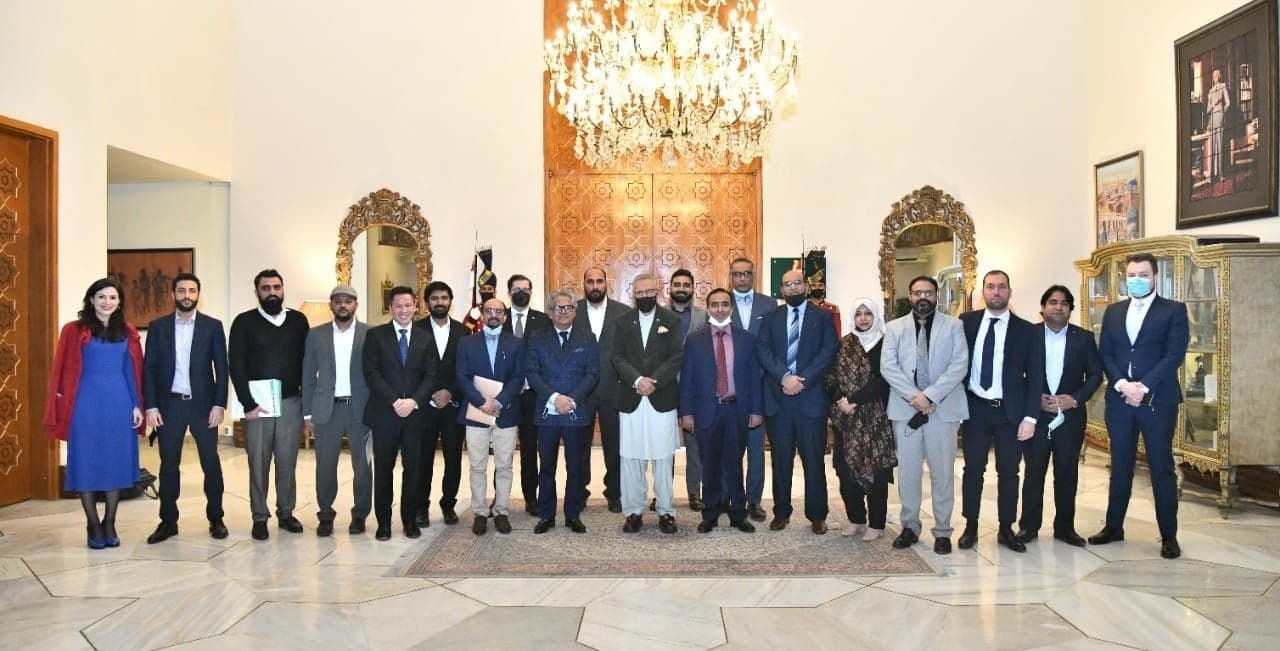 Meeting with the President of Pakistan & Pakistan Blockchain Summit — Islamabad, Pakistan